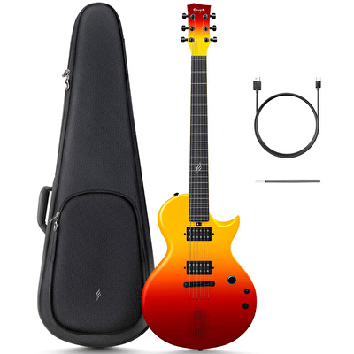 Enya NOVA GO Sonic/Red Volcano Red Elektro Gitar